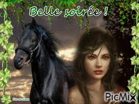 Le cheval Animated GIF