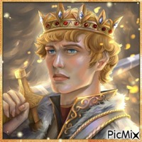 Portrait d'un jeune roi. - png gratis