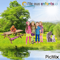 L'ÎLE AUX ENFANTS - GIF animé gratuit