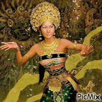 Индонезийская  Танцовщица