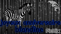 bon anniversaire blandine - Animovaný GIF zadarmo