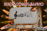 BUON COMPLEANNO - Безплатен анимиран GIF
