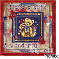 Have A Safe & Wonderful 4th of July!