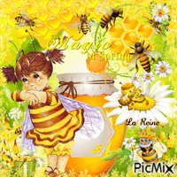 abeille printemps