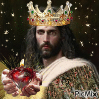 Christ the King. Animated GIF
