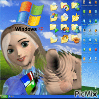 Windows XP - GIF animé gratuit
