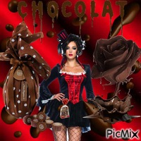 la femme chocolat - 無料png