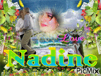 Nadine - GIF animate gratis