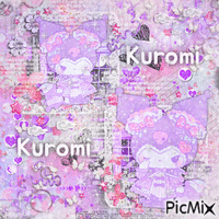 Kuromi GIF animé