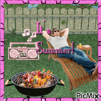 Contest: Summer life scene GIF animé