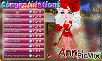 Anny from the global fashland game - Gratis animeret GIF