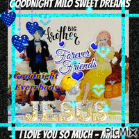 Milo goodnight GIF animado