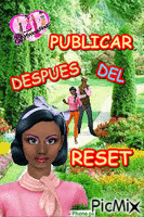 Reset Escapada en el jardin - Bezmaksas animēts GIF