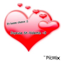 Joyeuse St-Valentin <3 - Zdarma animovaný GIF