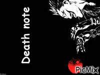 Death note - Gratis animerad GIF