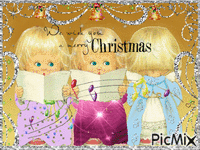 Christmas Carol анимиран GIF
