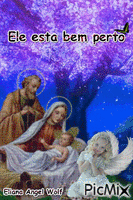 Jesus Maria e José - GIF animé gratuit