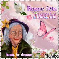Bonne fête Mamie κινούμενο GIF