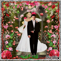Wedding dance - Darmowy animowany GIF