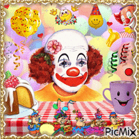clown animovaný GIF