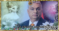 Orbán Viktor animuotas GIF