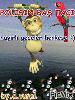 POLİSİN BAŞTACI - Ilmainen animoitu GIF
