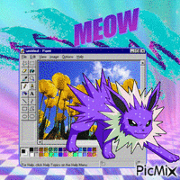 MEOW - Darmowy animowany GIF