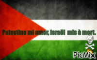 i love in palestine israel mis à mort - GIF animado gratis