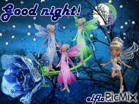 Good night Star - Free animated GIF