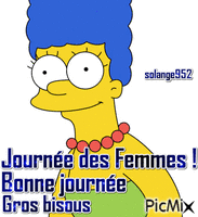 Journée des Femmes ! - Бесплатный анимированный гифка