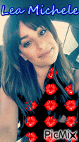 Lea Michele - Animovaný GIF zadarmo