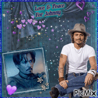 Love & Peace For Johnny Depp .