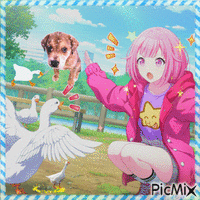 emu sparkle geese アニメーションGIF