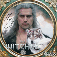 Henry Cavill - The witcher - GIF animate gratis