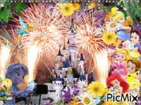 Disneyland - Zdarma animovaný GIF