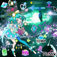 cure milky 动画 GIF