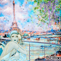 Paris. Animated GIF