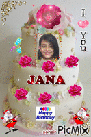 Jana Islam Sharaf - GIF animado gratis