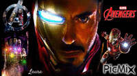 Ironman Avengers Marvel Laurachan GIF animé