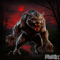 werewolf - GIF animado grátis