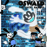 Oswald The Lucky Rabbit - Free animated GIF