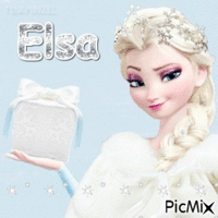 Elsa - GIF animé gratuit