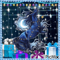 Unicorn with Presents
