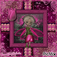 {Pink Fairy} animoitu GIF