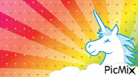 sparkle unicorn - GIF animado grátis