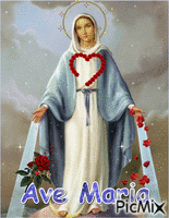 Ave Maria - Bezmaksas animēts GIF