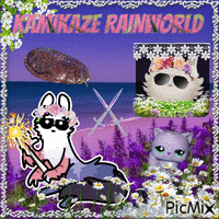 Kamikaze Rainworld animuotas GIF