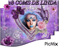 18 COMS DE LINDA анимиран GIF