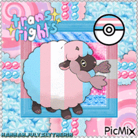{♥}Sheila the Trans Rights Wooloo{♥}