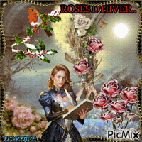 ROSES D'HIVER - Free animated GIF